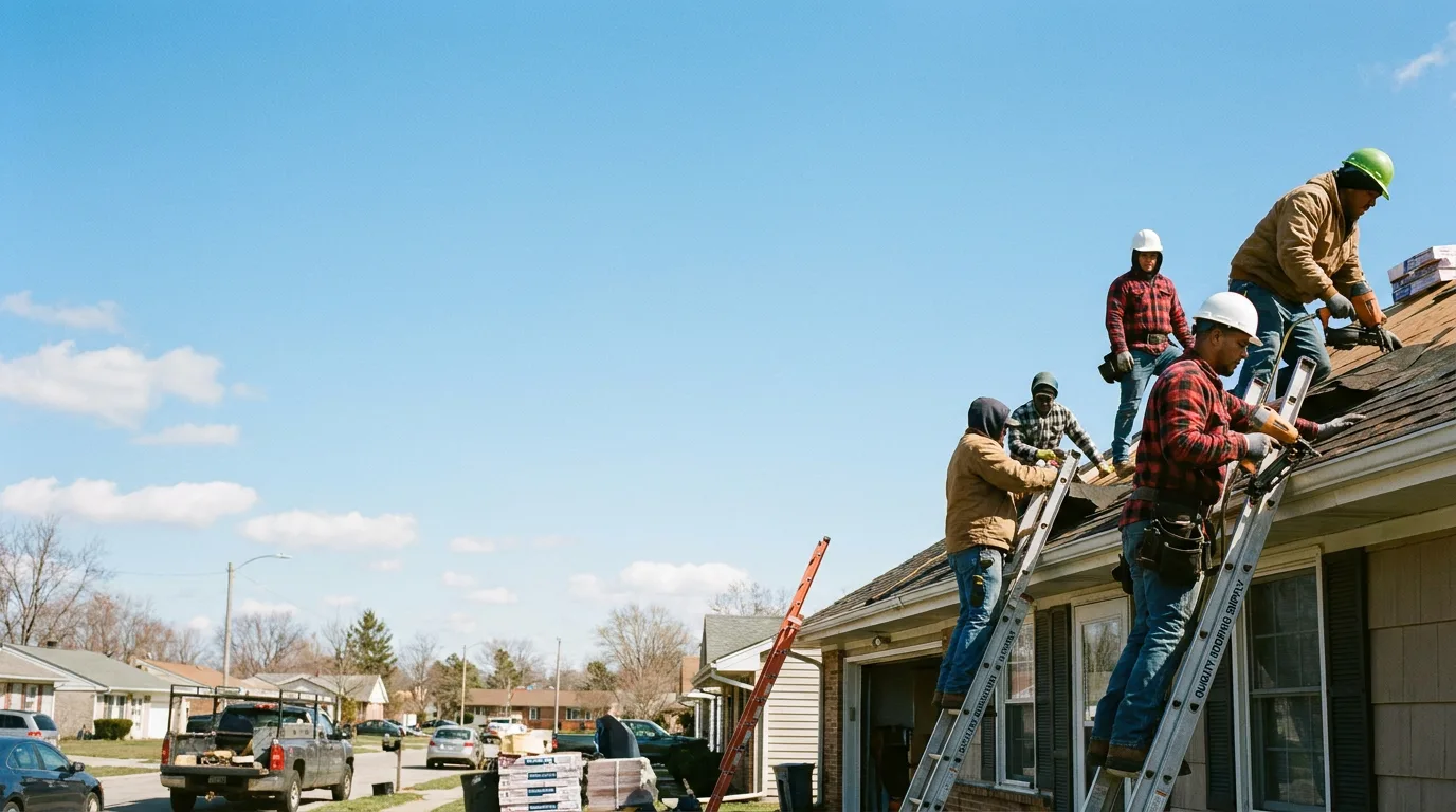Roofing in Breeding, KY near me